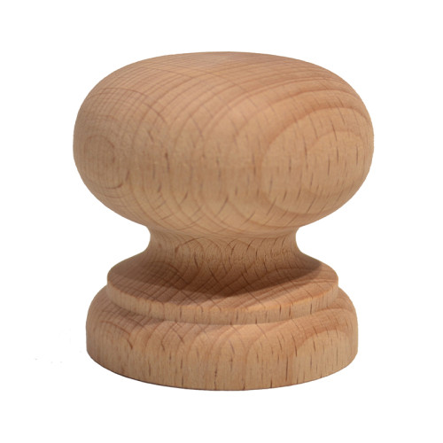 Beech Knobs, 50mm Dia.
