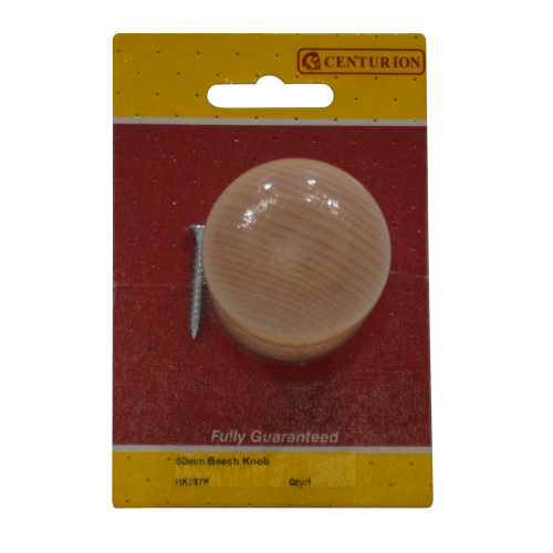50mm Beech Knob