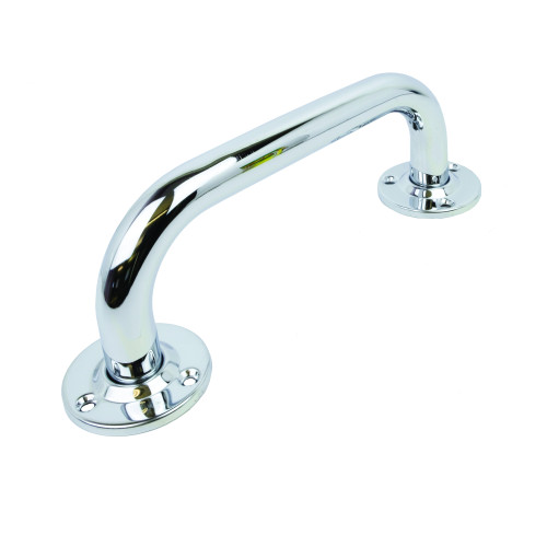 Steel Grab Rails, Chrome Plated, 228mm x 25mm