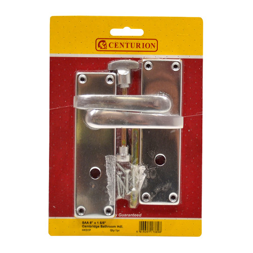 Cambridge Bathroom Set, Polished Anodised Aluminium, 150mm x 43mm