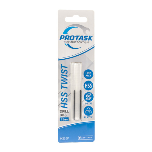 ProTask High Speed Twist Drill Bit (1.5mm)