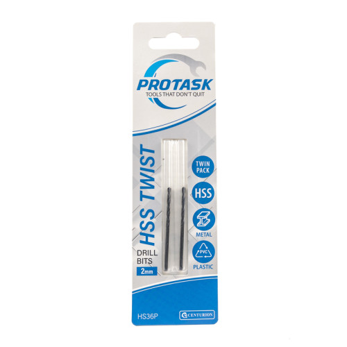 ProTask High Speed Twist Drill Bit (2mm)