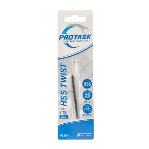 ProTask High Speed Twist Drill Bit (3mm)