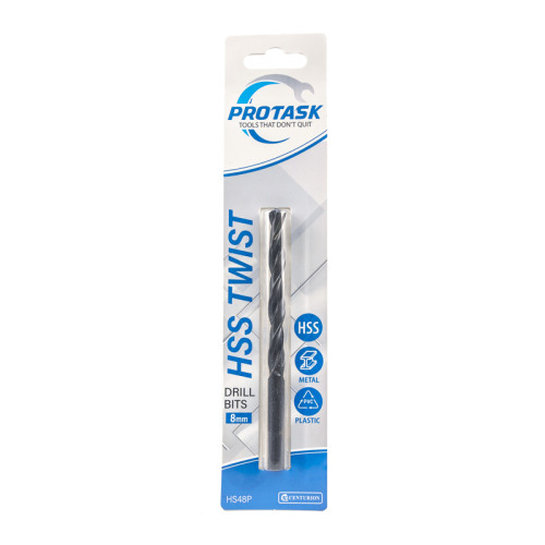 ProTask High Speed Twist Drill Bit (8mm)