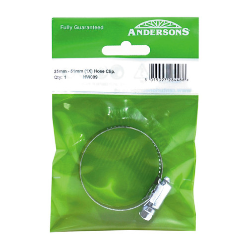 Hose Clips, 25 - 51mm