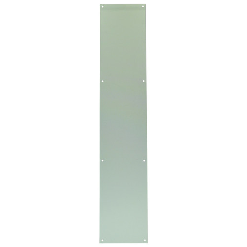 Aluminium Contract Kick Plates, Satin Anodised Aluminium, 762mm x 152mm