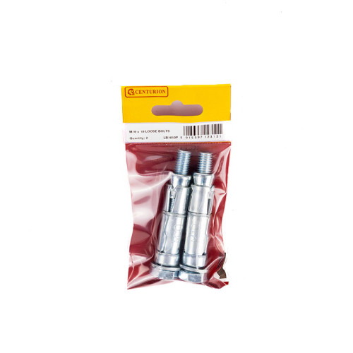 M10 x 10mm Expanding Loose Bolt (Pack of 2)