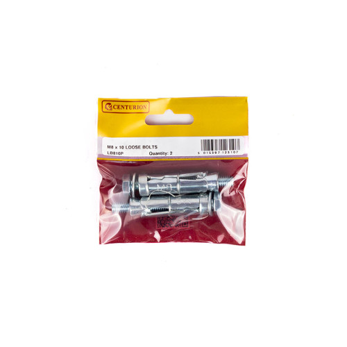 M8 x 10mm Expanding Loose Bolt (Pack of 2)
