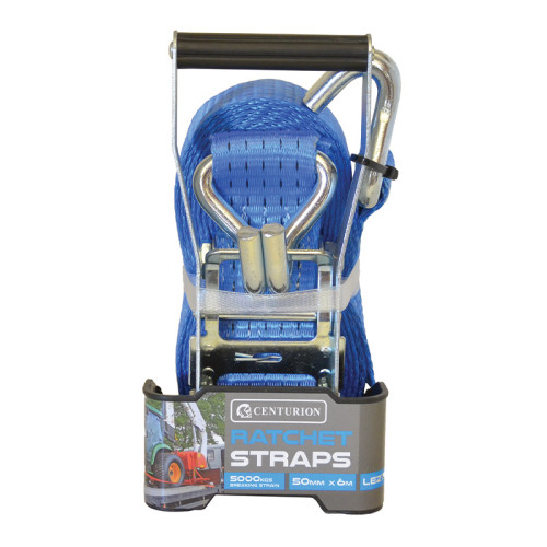 Ratchet Strap - 5000kg Breaking Strength - 6m - Retail