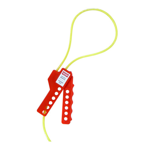 Multi Purpose Cable Lockout, Yellow (2.5m Nylon Core)