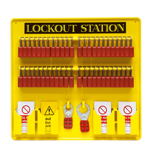 48 Station Filled Lockout Station