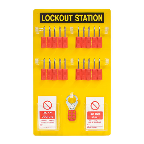 20 Padlock Lockout Station Premier