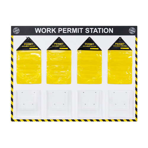 Work Permit Station - 1200 x 900mm
