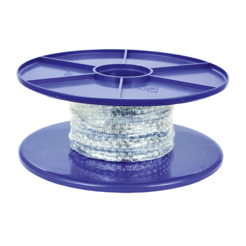 Solid Brass Ball Chain, No.6, 3.2mm x 10m Reel, Chrome Plated