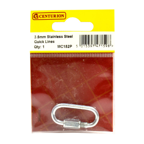 Quick Repair Link, Stainless Steel, 3.5mm x 28mm x 10mm