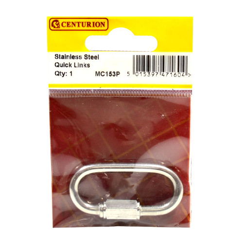 Quick Repair Link, Stainless Steel, 5mm x 39mm x 12mm