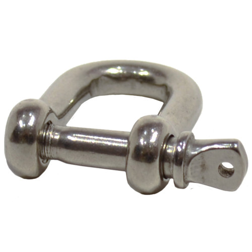 Dee Shackles, Stainless Steel, 6mm x 19mm x 10mm