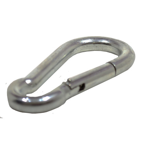 Carbine Hook, Zinc Plated, 10mm x 100mm