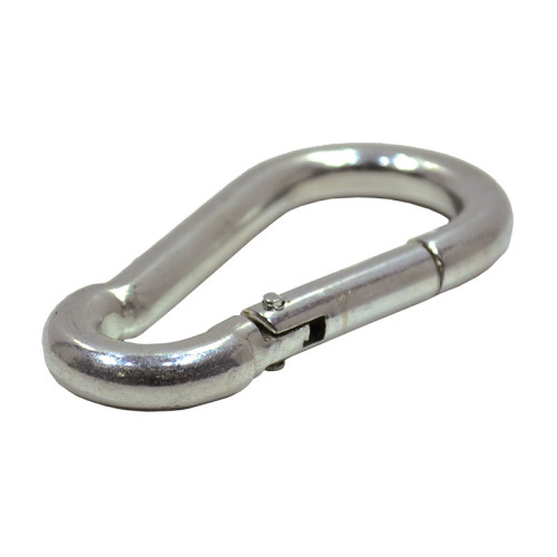 Carbine Hook, Zinc Plated, 8mm x 80mm