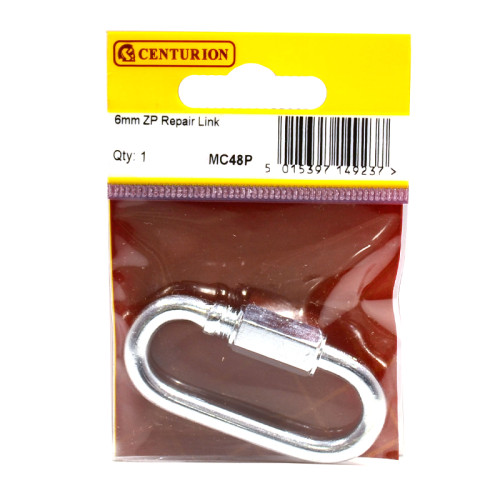 Quick Repair Link, Zinc Plated, 6mm x 46mm x 14mm