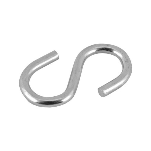 Steel Ess Hooks, Zinc Plated, 6mm x 60mm