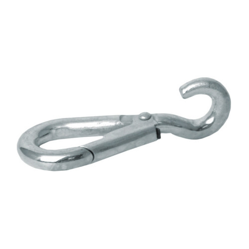 Steel Spring Hook To Crue, Zinc Plated, 6mm x 65mm