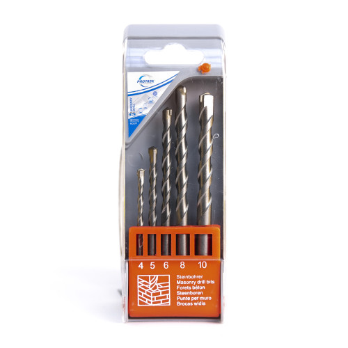 Protask 5 piece Masonry Drill Bit Set