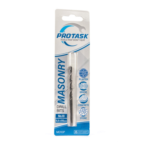 Protask Masonry Drill Bit Standard Series No.10 (5.5 x 85mm)