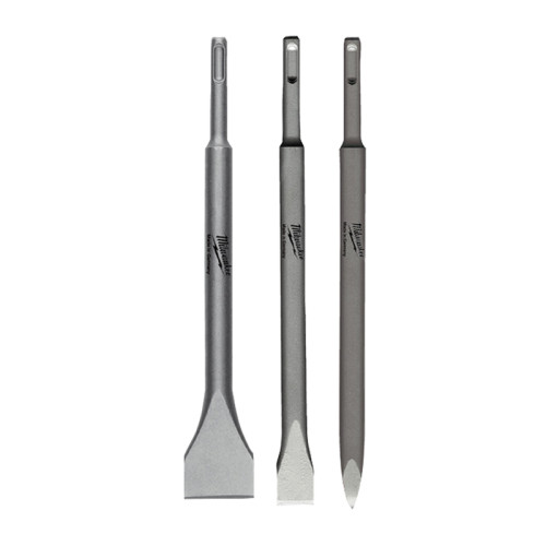 Milwaukee SDS+ Chisel Set - 3pc