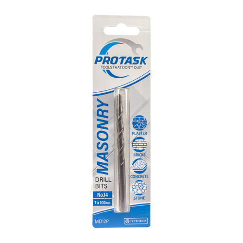 Protask Masonry Drill Bit Standard Series No.14 (7 x 100mm)