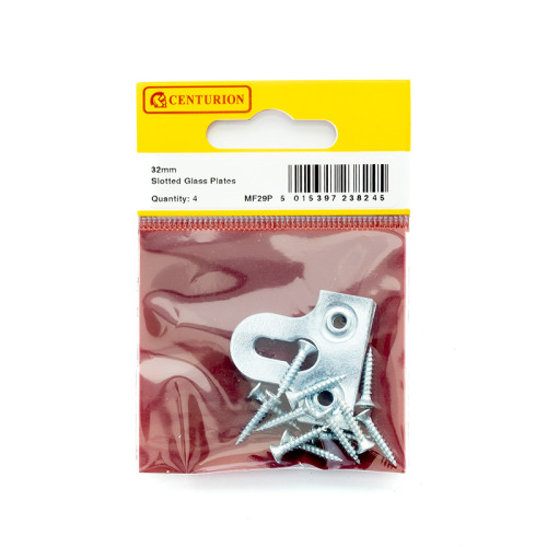 32mm NP Slotted Glass Plate