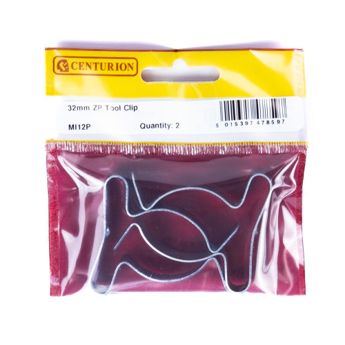 32mm ZP Tool Clips (Pack of 2)
