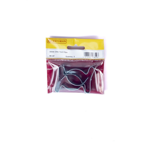 32mm ZP Tool Clips (Pack of 2)