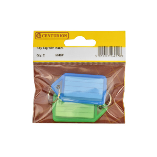 Key Tag With Insert (Pack of 2)