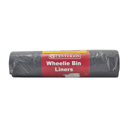 Wheelie Bin Liners, Black, 240 Litre Capacity