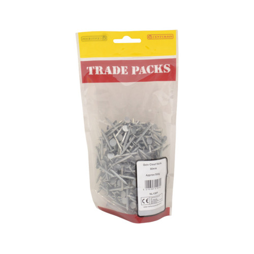 Clout Nails, 30mm x 2.65mm, Galvanised