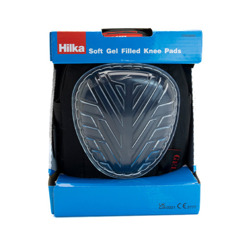 Hilka Superior Gel Knee Pads, Black