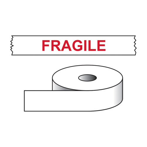Fragile Printed Tape - 50mm x 66m