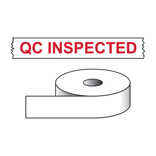 QC Inspected Printed Tape - 50mm x 66m
