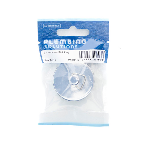 Plug - Sink Bath - Chrome - 1 1/2"
