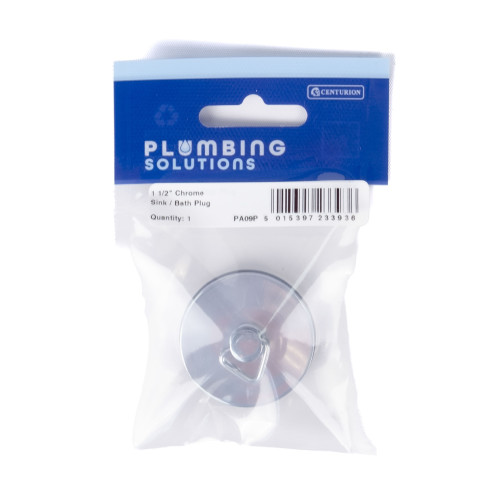 Plug - Sink Bath - Chrome - 1 1/2"