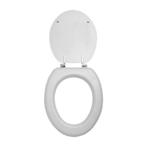 Wooden Toilet Seat - White
