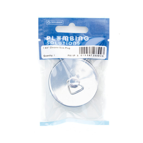 Plug - Sink Bath - Chrome - 1 3/4"