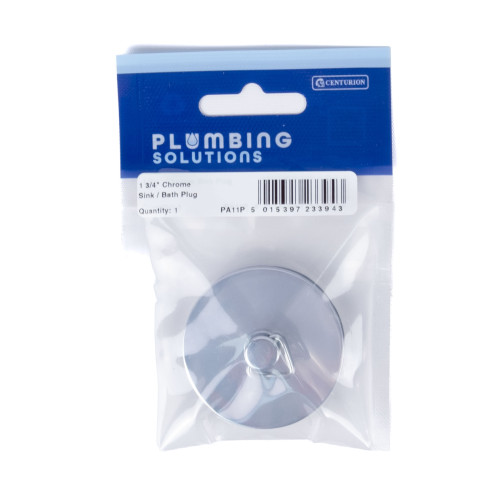 Plug - Sink Bath - Chrome - 1 3/4"