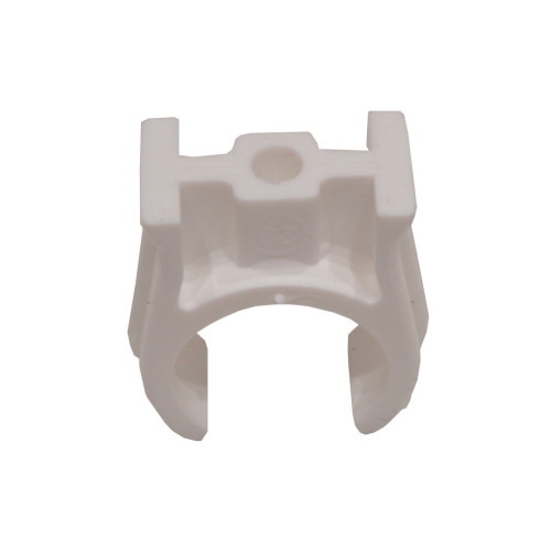 15mm Plastic Snap Fix Pipe Clips
