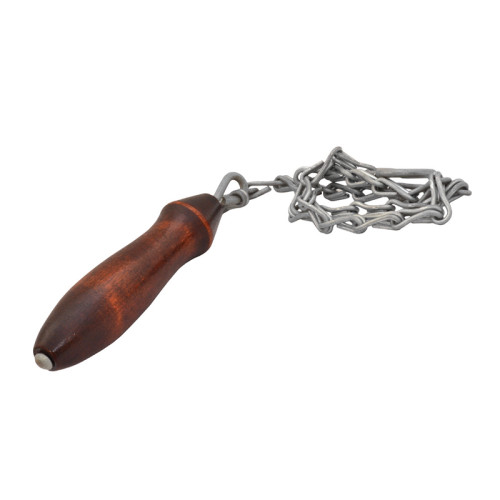 Centurion Chain and Wooden Handle Cistern Pull, 450mm