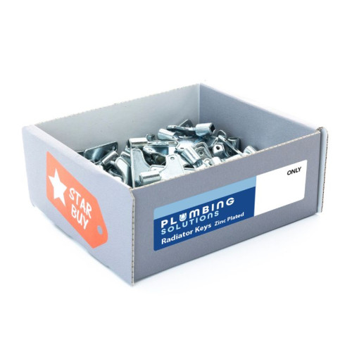 Zinc T Bar Radiator Key, Display Box