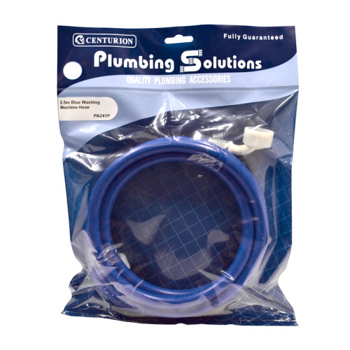 2.5m Washing Machine Hose - Blue