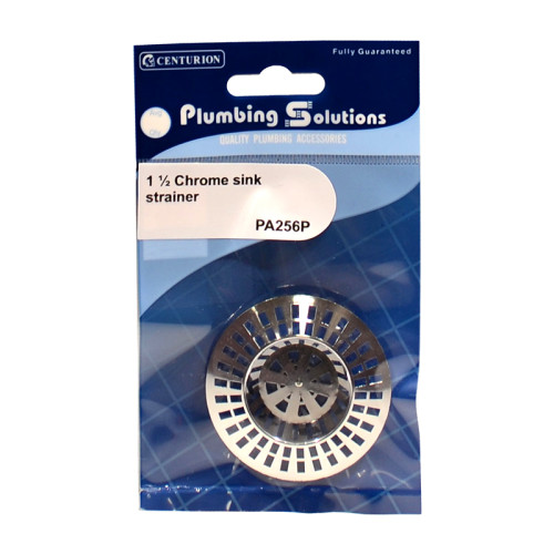 Sink Strainer - Chrome - 1 1/2"