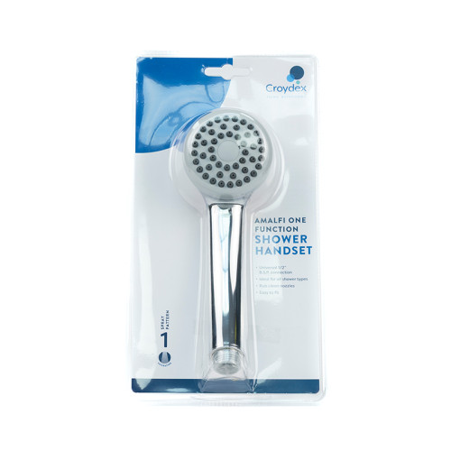 Shower Head - Single Spray - Chrome